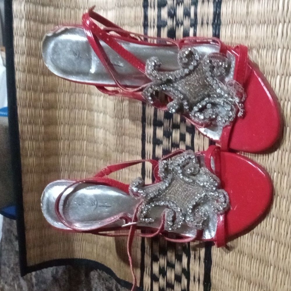 Red stilettos